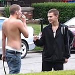 May 8, 2012 - Maxwell Girard smoking marijuana with his dealer friend